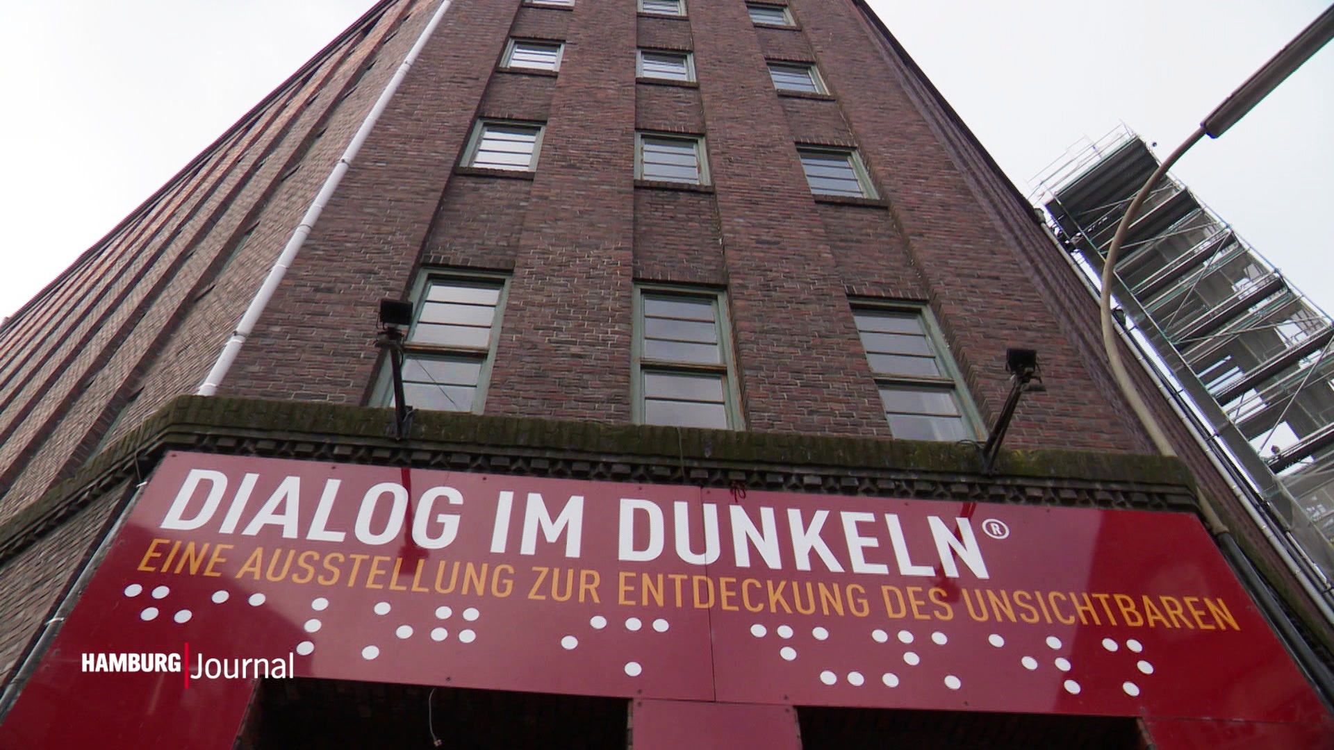 Das Dialoghaus von "Dialog im Dunkeln" in der hamburger Speicherstadt. © Screenshot 