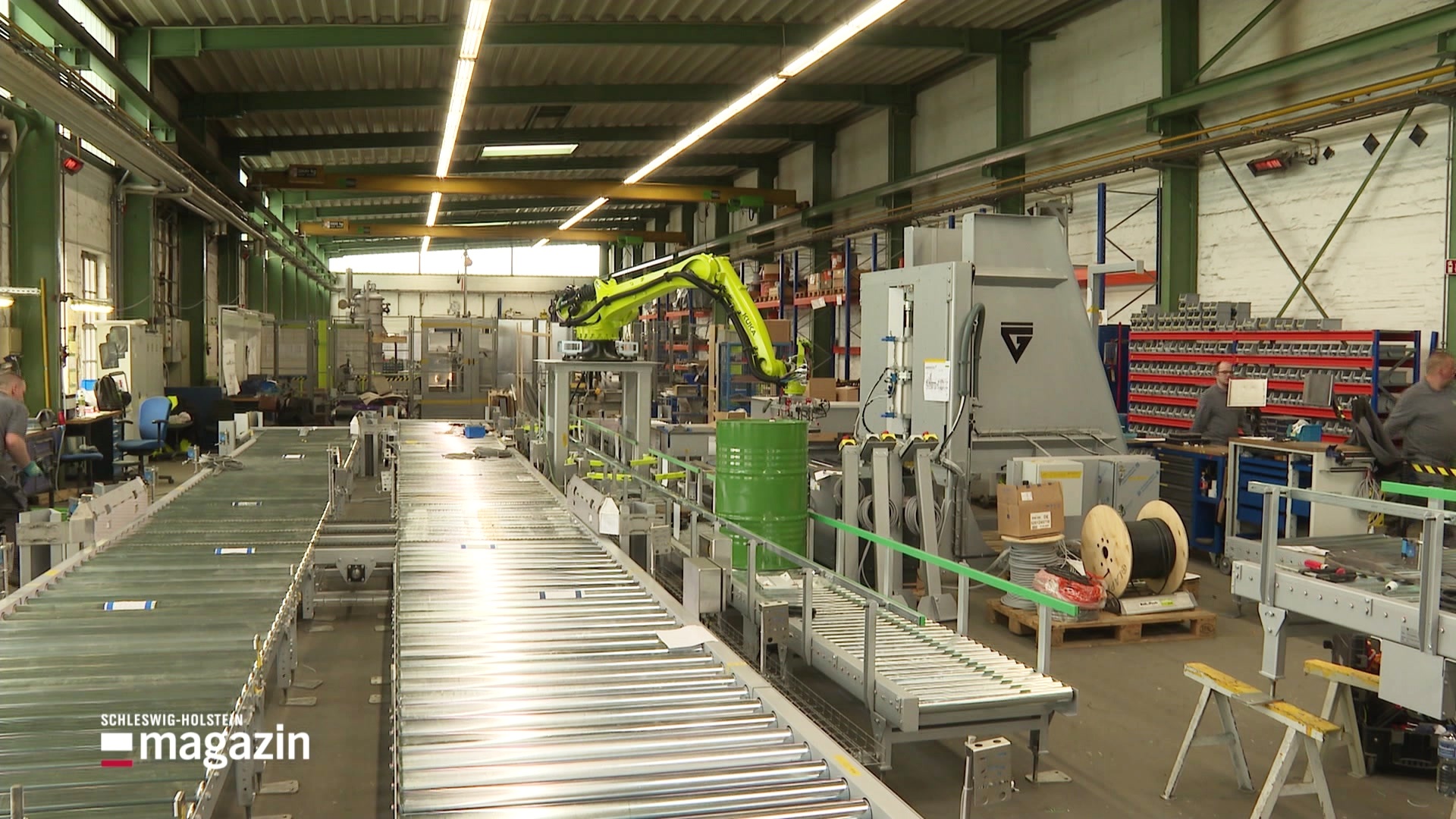 Die Betriebsstätte des Maschinenbauers Greif-Velox in Lübeck. © Screenshot 