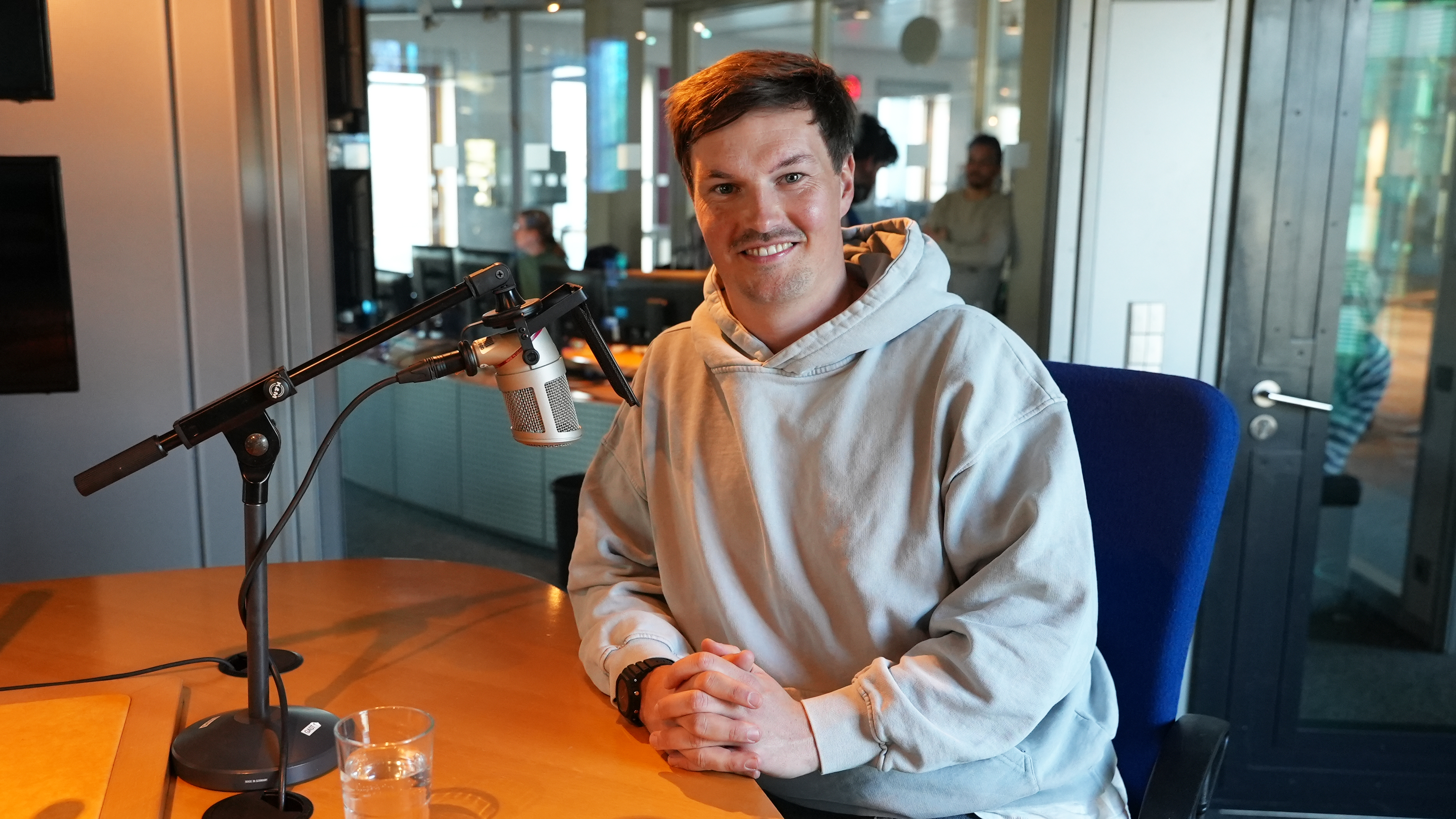 HSV-Trainer Merlin Polzin zu Gast bei NDR 90,3. © NDR Foto: Zeljko Todorovic