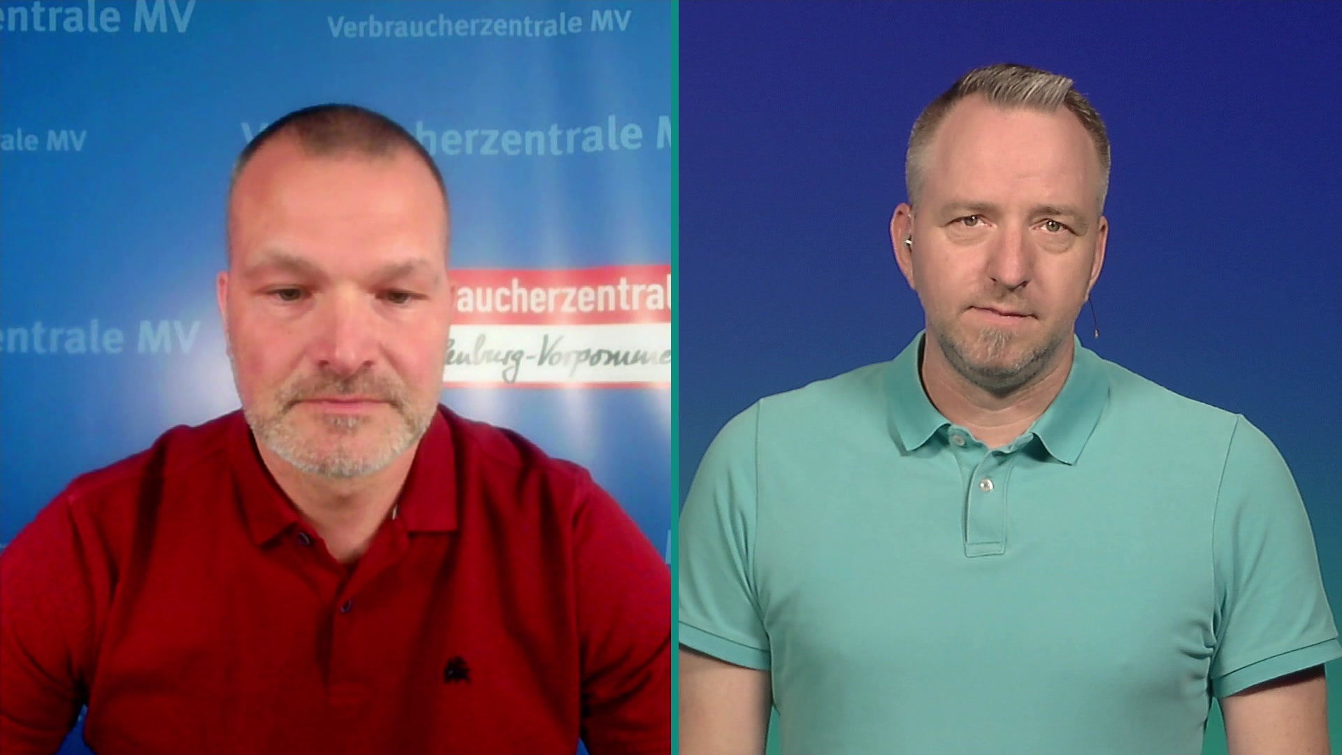 Verbraucherschützer Arian Freytag im Video-Interview mit NDR-Moderator Steffen Baxalary. © NDR Foto: Screenshot/NDR