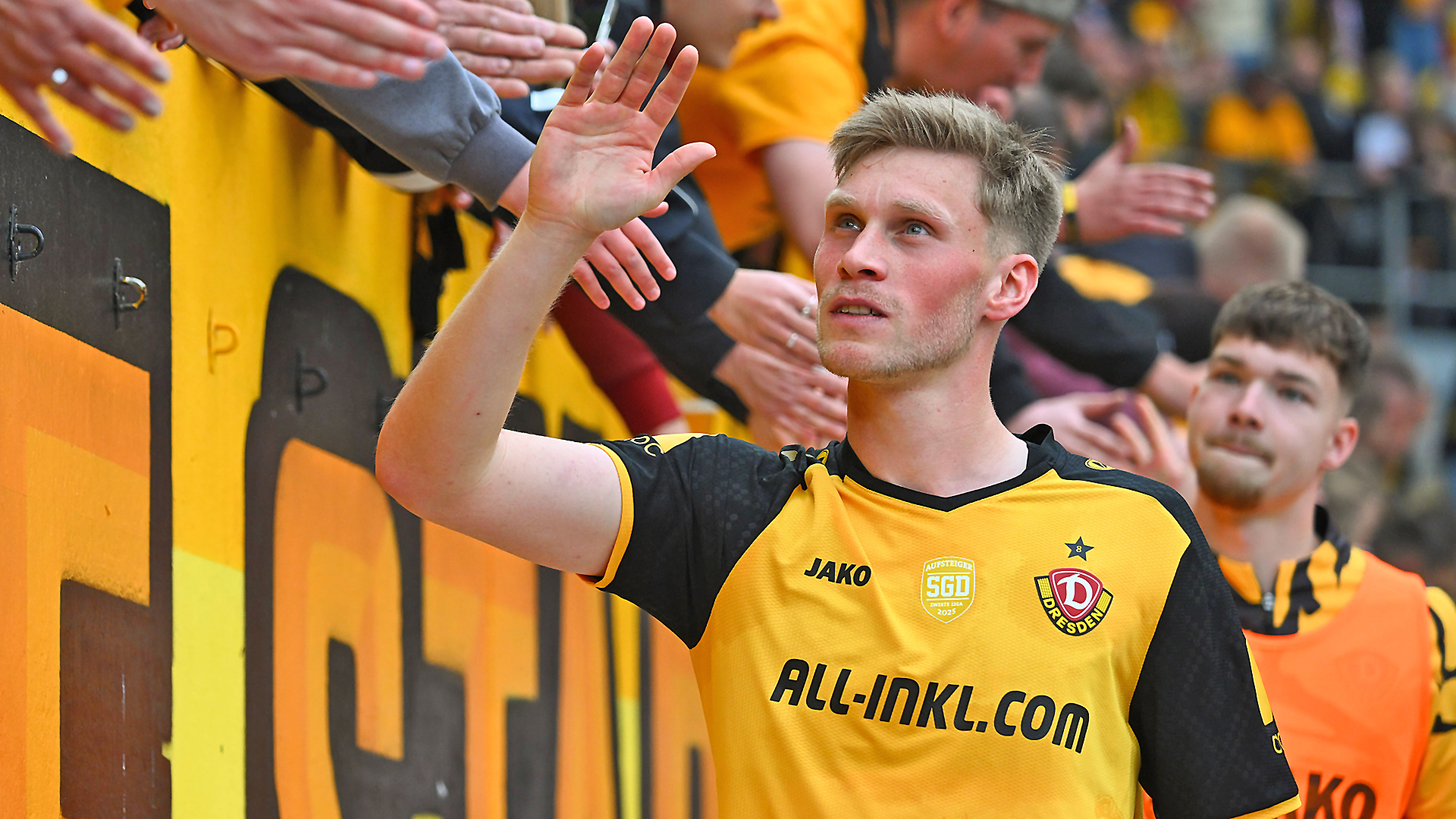 Jonas Sterner im Trikot von Dynamo Dresden © IMAGO / Hentschel 